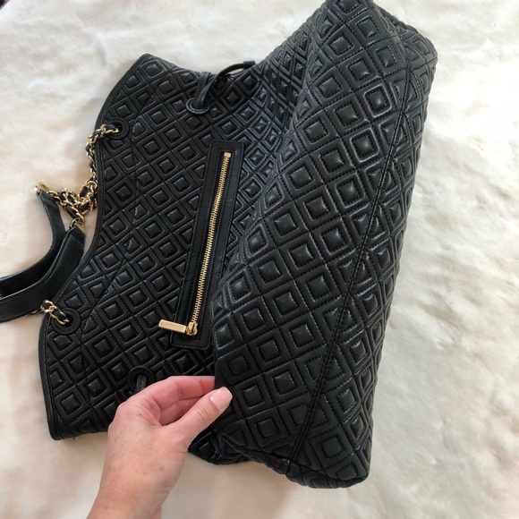 SOLD! Tory Burch Marion Slouchy Tote - Picture 3 of 8
